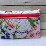 Top Zippered Bags (6×10 hoops) · Oma's Place Machine Embroidery Designs